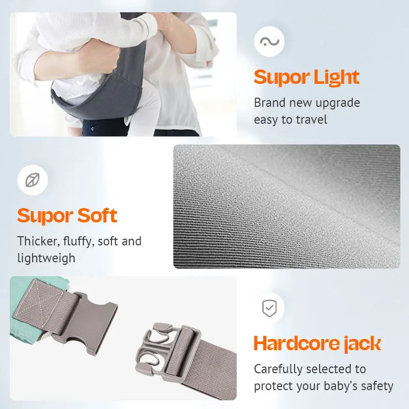 Modern Baby Waist Carrier - Adjustable Sling™
