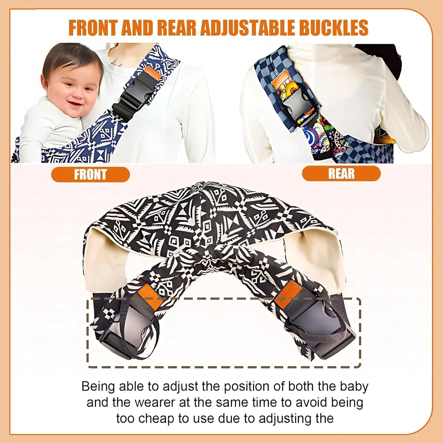 Baby Carrier Wrap & Hip Seat™